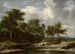 Matkustajan pysäkki - Jacob van Ruisdael — näkymä teoksesta