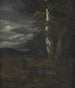 maisemasta metsästyskohtauksella - Jacob van Ruisdael — näkymä teoksesta