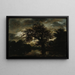 Le Vieux Chêne - Jacob van Ruisdael — kehystetty taideteos seinällä