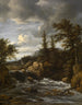 Cascade en Norvège - Jacob van Ruisdael — näkymä teoksesta