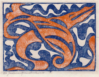 Composition XX - Jacoba van Heemskerck — näkymä teoksesta