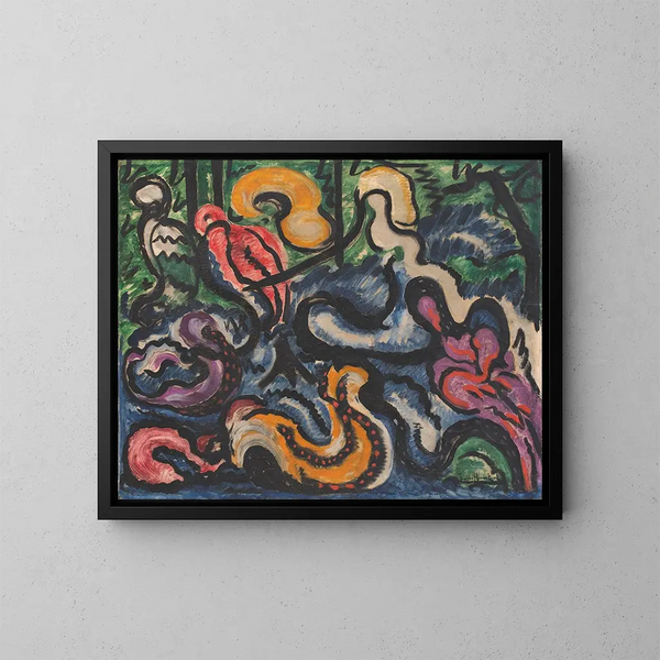 Numero 61 - Jacoba van Heemskerck — kehystetty taideteos seinällä