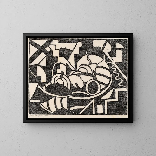 Luontokuvan still life - Jacoba van Heemskerck — kehystetty taideteos seinällä