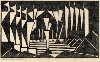 Jacoba van Heemskerck - Stylized Sailboats.webp