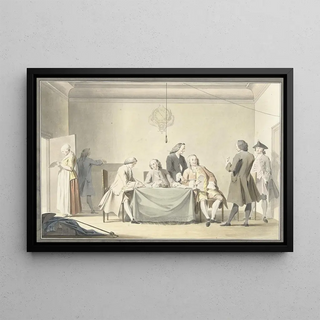 Jacobus Buys - Zitting van Commissarissen tot ontvangst der Liberale Gifte of 50ste penning 12 september 1747.webp