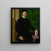 Portrait of a gentleman - Jacopino del Conte — kehystetty taideteos seinällä