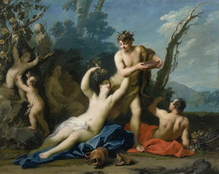 Bacchus et Ariane - Jacopo Amigoni — näkymä teoksesta