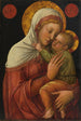Neitsyt Maria ja lapsi - Jacopo Bellini — näkymä teoksesta