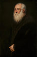 Mies valkoisella parta - Jacopo Tintoretto — näkymä teoksesta