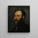 Portrait d'un homme - Jacopo Tintoretto — kehystetty taideteos seinällä