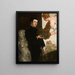 Ottavio Stradan muotokuvasta - Jacopo Tintoretto — kehystetty taideteos seinällä