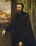 Muotokuva miehestä maisemalla - Jacopo Tintoretto — näkymä teoksesta