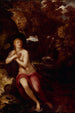 Maria Magdaleenan erämaassa - Jacopo Tintoretto — näkymä teoksesta
