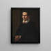 Portrait d'un homme - Jacopo da Empoli — kehystetty taideteos seinällä
