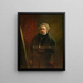 Autoportrait - Jacques-Joseph Eeckhout — kehystetty taideteos seinällä