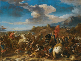 Jacques Courtois - The Battle of Issus Alexander The Greats Army defeats Darius and the Persians.webp