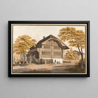 Jacques Henri Juillerat - Bauernhaus bei Interlaken.webp