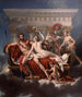 Mars aseistariisesta Venusin avulla - Jacques Louis David — näkymä teoksesta