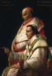 Portrait du pape Pie VII et du cardinal Caprara - Jacques Louis David — näkymä teoksesta
