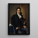 Portrait du comte de Turenne - Jacques Louis David — kehystetty taideteos seinällä
