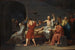 Socratesin kuolema - Jacques Louis David — näkymä teoksesta
