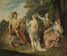Le Jugement de Paris - Jacques Louis David — näkymä teoksesta