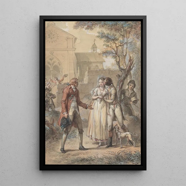 Jacques Louis Franois Touz - The Kiss Returned.webp