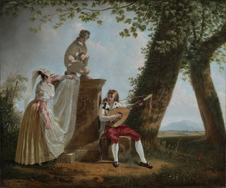 Sérénade dans un paysage de parc romain - Jacques Sablet — näkymä teoksesta