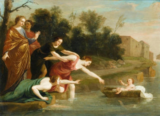 Jacques Stella - The Finding Of Moses.webp