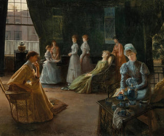 Sisämaalaus Lontoossa - Jacques-Émile Blanche — näkymä teoksesta