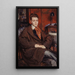 René Crevel 1900-1935 kirjailija - Jacques-Émile Blanche — kehystetty taideteos seinällä