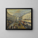 Regent Street Lontoossa - Jacques-Émile Blanche — kehystetty taideteos seinällä