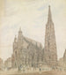Cathédrale Saint-Étienne de Vienne - Jakob Alt — näkymä teoksesta