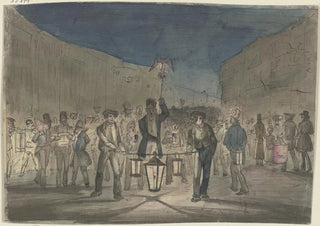 Jakob Frchtegott Dielmann - The lantern ruckus.webp