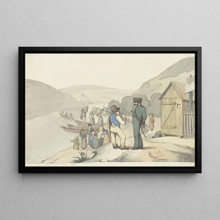Jakob Frchtegott Dielmann - Toll guard at the Rhine.webp
