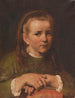 Agnèsin, taiteilijan tyttären - Jakob Grünenwald — näkymä teoksesta