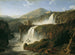 La grande cascade de Tivoli près de Rome - Jakob Philipp Hackert — näkymä teoksesta