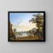 Vue de Saint-Pierre à Rome - Jakob Philipp Hackert — kehystetty taideteos seinällä