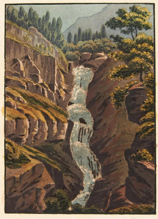 Jakob Samuel Weibel - Chute de laar Sur le grimsel.webp