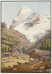 Le Wetterhorn - Jakob Samuel Weibel — näkymä teoksesta