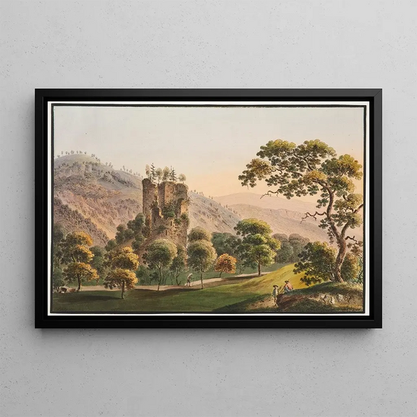 Jakob Samuel Weibel - Ruine dUnspunne prs dJnterlaken.webp