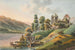 Näkymä Ringenbergin linnasta Brienz-järvellä - Jakob Samuel Weibel — näkymä teoksesta