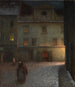 Rue du soir - Jakub Schikaneder — näkymä teoksesta
