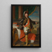 Hieronim Florian Radziwiłłin muotokuva 1715-1760 - Jakub Wessel — kehystetty taideteos seinällä