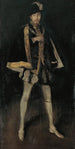Musta-asetelma nro 3 Sir Henry Irving Philippe II Espanjalainen roolissa - James Abbott McNeill Whistler — näkymä teoksesta