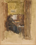 Bravura en marron - James Abbott McNeill Whistler — näkymä teoksesta