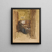 Bravura en marron - James Abbott McNeill Whistler — kehystetty taideteos seinällä