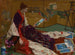 Caprice en violet et or: L'écran doré - James Abbott McNeill Whistler — näkymä teoksesta