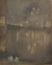 Nocturne Gris et Or Canal Holland - James Abbott McNeill Whistler — näkymä teoksesta