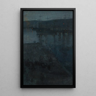 James Abbott McNeill Whistler - Nocturne in Blue and Gold Valparaiso.webp